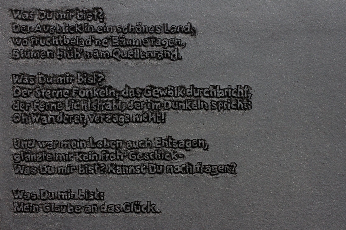 Was Du mir bist <em>(Gedicht: Eleonore van der Straten / Vertonung: E.W. Korngold, op. 22)</em>
