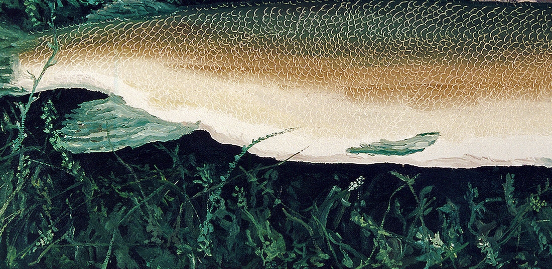 Man-child and pike (Detail)