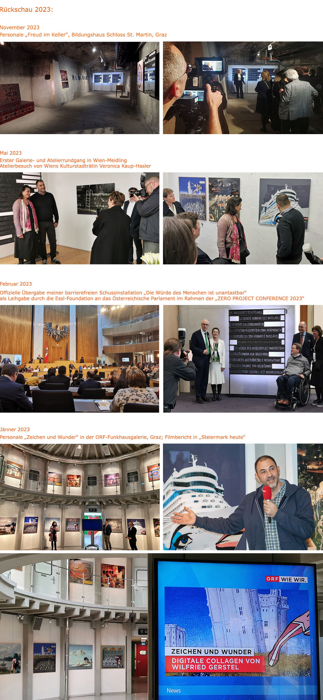 Rückschau 2023
